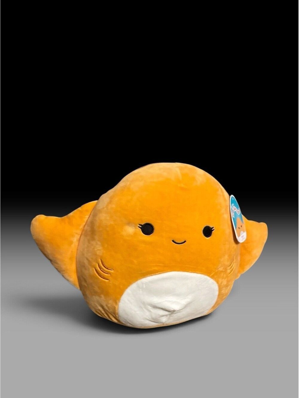 Original Squishmallows 12" Halton The Stingray Orange NWT